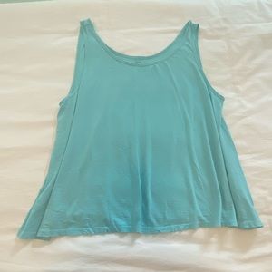 Blue authentic tank. Size 2X. Crown and Ivy